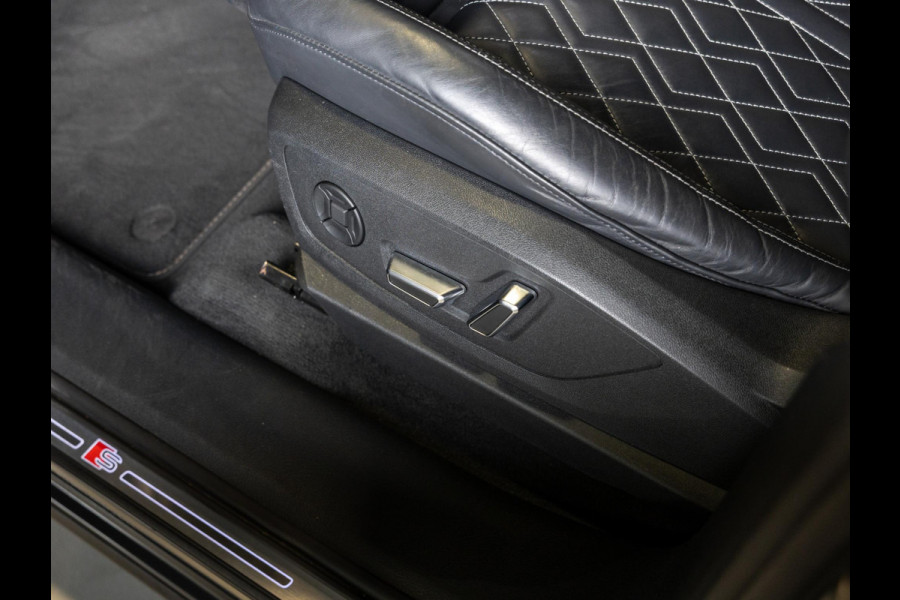 Audi e-tron S quattro 95 kWh SOH 89% / 503pk / NAP / Panorama dak / Rondomzicht camera / Kuipstoelen /