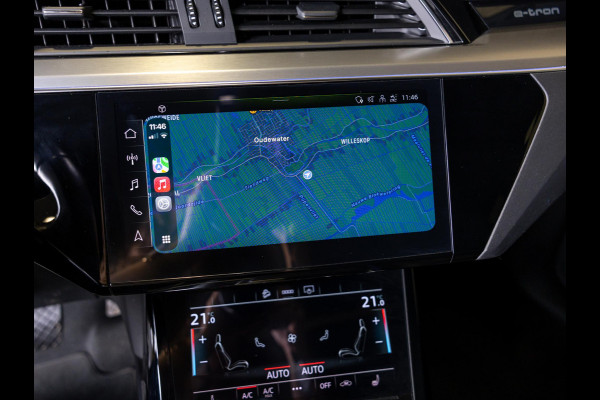 Audi e-tron S quattro 95 kWh SOH 89% / 503pk / NAP / Panorama dak / Rondomzicht camera / Kuipstoelen /