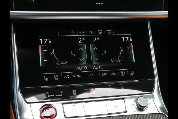 Audi A6 Avant RS 6 TFSI quattro | Panoramadak | Achterasbesturing | 360 Camera | HUD | B&O | Carbon Inleg | Sportdifferentieel | Stoelverwarming + Ventilatie | Luchtvering | Soft Close | Stuurverwarming |