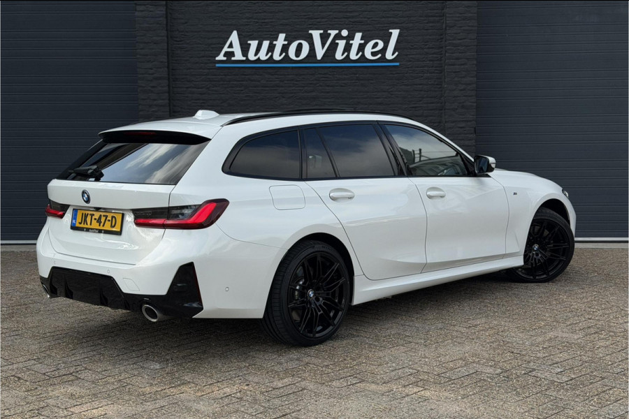 BMW 3 Serie Touring 330e M-Sport | 19,5 kWh Accu | Panodak | Head-Up | Memory | Trekhaak | 360° Camera | Fabrieksgarantie