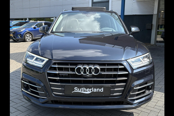 Audi Q5 55 TFSI e quattro S line 367pk  | VOL! | Panoramadak | Trekhaak wegklapbaar | Matrix LED | 360 graden camera | Geheugenstoel | Luchtvering | Head up Display | Stoelverwarming | Virtual cockpit | Adaptive cruise control | Massagestoel