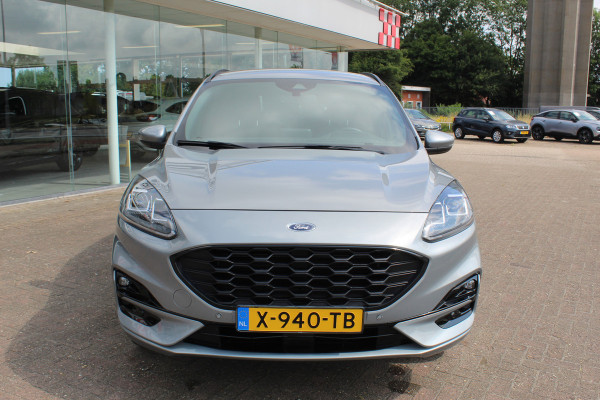Ford Kuga 2.5 PHEV ST-Line X , 1500kg Trekgewicht , Slechts 35000km Navigatie, Stoel,stuur en voorruitverwarming, Climate control Trekhaak , Bluetooth , Head-up display , BenO audio systeem