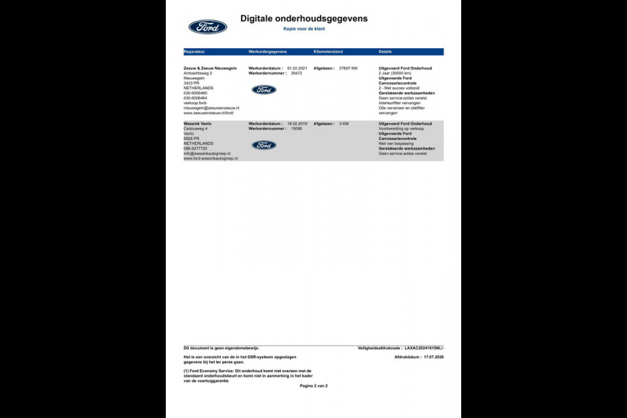 Ford Fiesta 1.0 EcoBoost Titanium | Navi, Carplay/Android, Camera, Cruise, Climate | Dealeronderhouden | 1e Eigenaar | NAP |