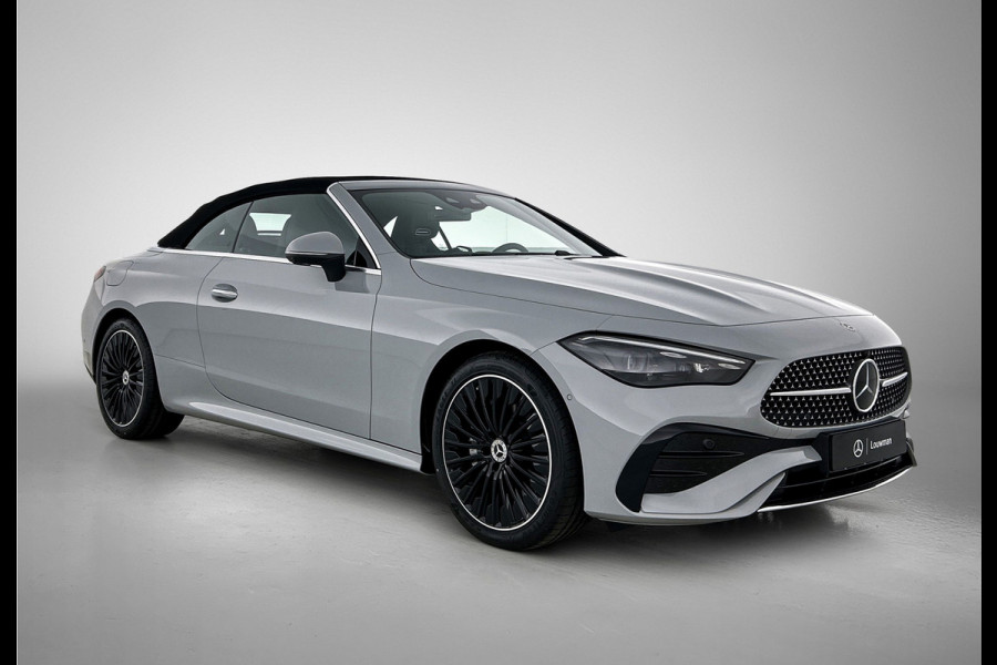Mercedes-Benz CLE Cabriolet 200 AMG Line | Premium Plus pakket | Winterpakket | Rijassistentiepakket Plus | AMG spoiler | Middenconsole metaalstructuur | Stoelventilatie/- verwarming | Windschut | 19 inch multispaaks lichtmetalen AMG velgen |