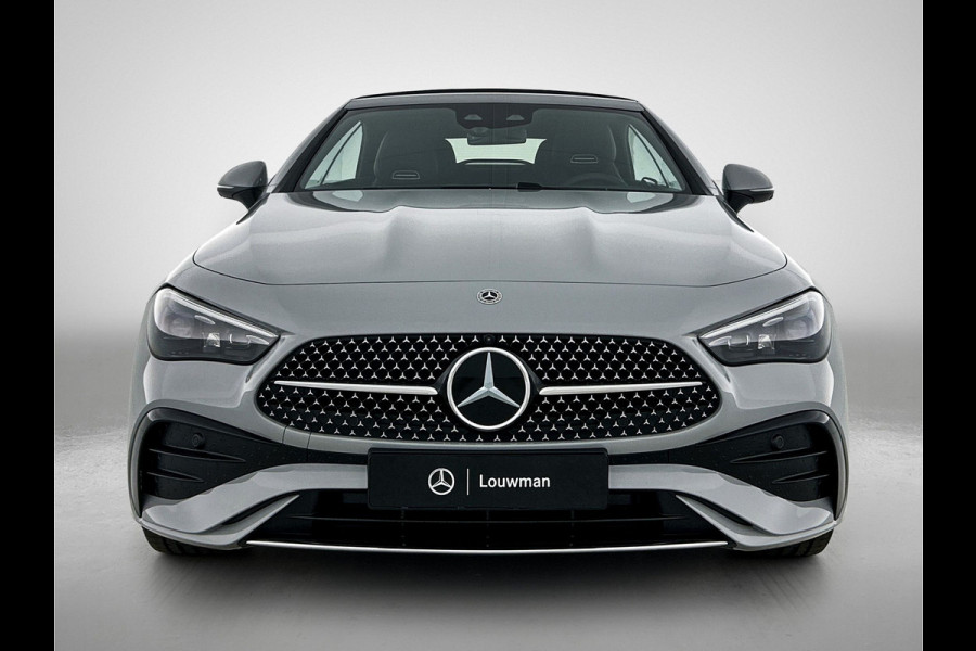 Mercedes-Benz CLE Cabriolet 200 AMG Line | Premium Plus pakket | Winterpakket | Rijassistentiepakket Plus | AMG spoiler | Middenconsole metaalstructuur | Stoelventilatie/- verwarming | Windschut | 19 inch multispaaks lichtmetalen AMG velgen |