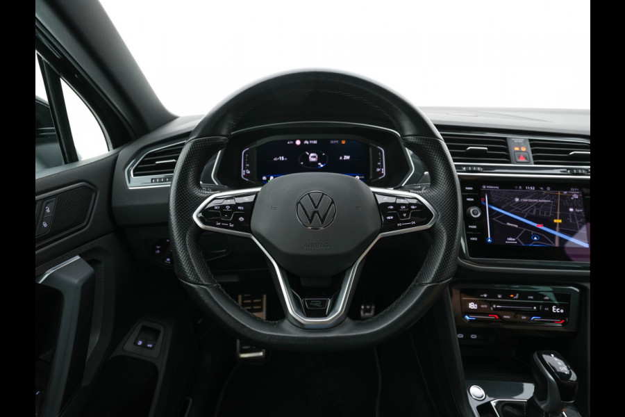 Volkswagen Tiguan 1.4 TSI eHybrid R-Line Business+ (Plug-in) (INCL-BTW) Aut. *LEATHER-FABRIC | FULL-LED | ADAPTIVE-CRUISE | CAMERA | DIGI-COCKPIT | KEYLESS | PRIVACY-GLASS | SPORTSEATS | SHIFTPADDLES | NAVI-FULLMAP | ECC | PDC | 19''ALU*