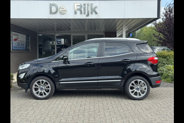 Ford EcoSport 1.0 EcoBoost Titanium | Navi, Carplay/Android, Camera, Stoel+Stuurverw., Sfeerverl., Keyless | Dealeroh. | 1e Eig. |