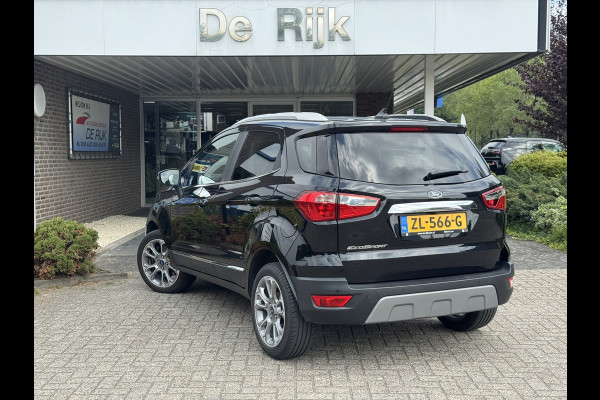 Ford EcoSport 1.0 EcoBoost Titanium | Navi, Carplay/Android, Camera, Stoel+Stuurverw., Sfeerverl., Keyless | Dealeroh. | 1e Eig. |