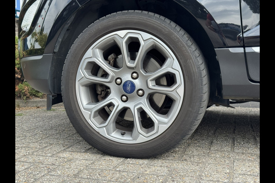 Ford EcoSport 1.0 EcoBoost Titanium | Navi, Carplay/Android, Camera, Stoel+Stuurverw., Sfeerverl., Keyless | Dealeroh. | 1e Eig. |