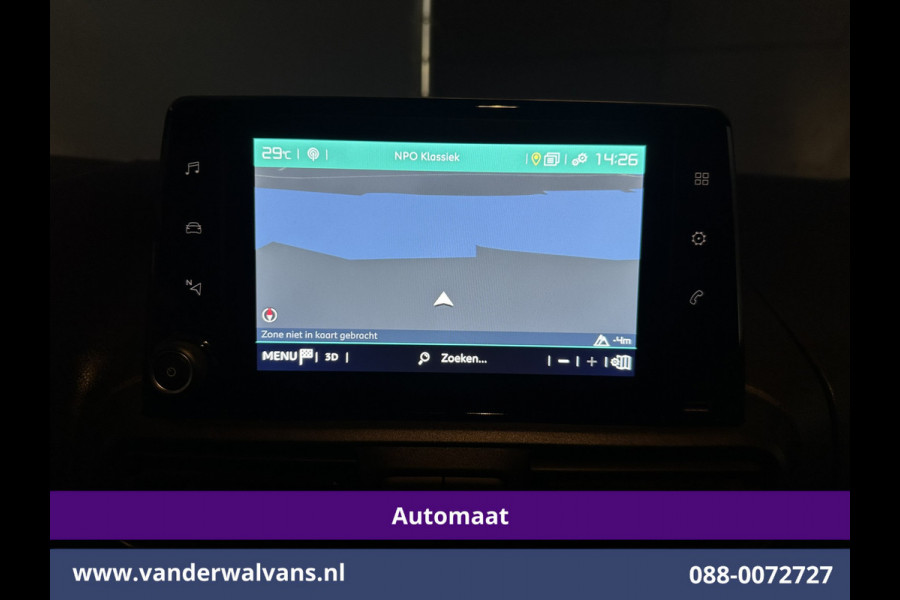 Citroën Berlingo 1.2 PureTech 130pk Automaat Benzine L1H1 Euro6 Airco | 3-Zits | Navigatie | Camera | Apple Carplay Cruisecontrol, Android Auto, Parkeersensoren