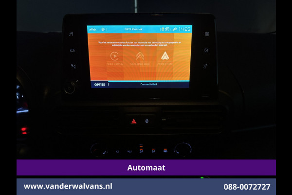 Citroën Berlingo 1.2 PureTech 130pk Automaat Benzine L1H1 Euro6 Airco | 3-Zits | Navigatie | Camera | Apple Carplay Cruisecontrol, Android Auto, Parkeersensoren
