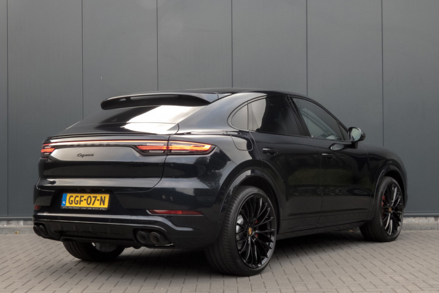 Porsche Cayenne Coupé 3.0 E-Hybrid Platinum Edition | Sport Chrono | Luchtvering | GTS Stoelen| 360° | BOSE | HUD | Elek. Trekhaak