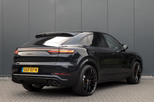 Porsche Cayenne Coupé 3.0 E-Hybrid Platinum Edition | Sport Chrono | Luchtvering | GTS Stoelen| 360° | BOSE | HUD | Elek. Trekhaak