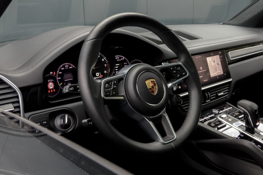 Porsche Cayenne Coupé 3.0 E-Hybrid Platinum Edition | Sport Chrono | Luchtvering | GTS Stoelen| 360° | BOSE | HUD | Elek. Trekhaak