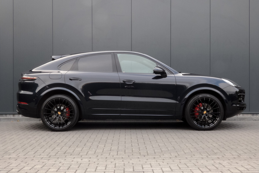 Porsche Cayenne Coupé 3.0 E-Hybrid Platinum Edition | Sport Chrono | Luchtvering | GTS Stoelen| 360° | BOSE | HUD | Elek. Trekhaak