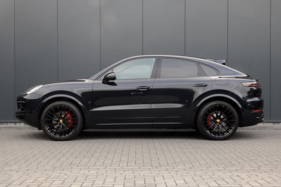 Porsche Cayenne Coupé 3.0 E-Hybrid Platinum Edition | Sport Chrono | Luchtvering | GTS Stoelen| 360° | BOSE | HUD | Elek. Trekhaak