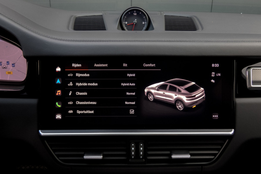 Porsche Cayenne Coupé 3.0 E-Hybrid Platinum Edition | Sport Chrono | Luchtvering | GTS Stoelen| 360° | BOSE | HUD | Elek. Trekhaak