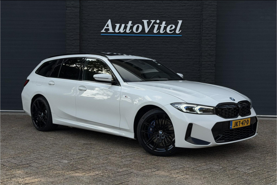 BMW 3 Serie Touring 330e M-Sport | 19,5 kWh Accu | Panodak | Head-Up | Memory | Trekhaak | 360° Camera | Fabrieksgarantie