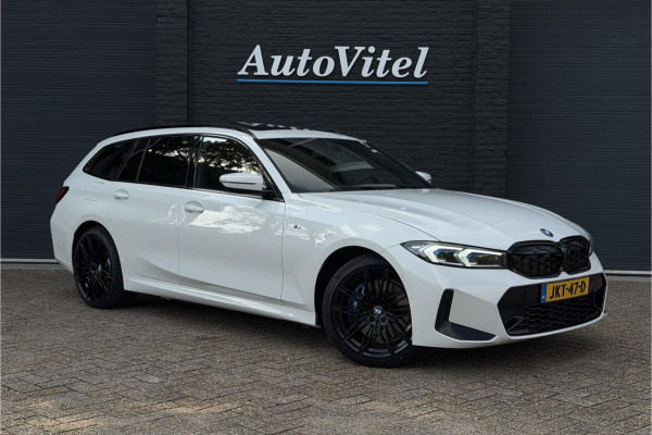 BMW 3 Serie Touring 330e M-Sport | 19,5 kWh Accu | Panodak | Head-Up | Memory | Trekhaak | 360° Camera | Fabrieksgarantie