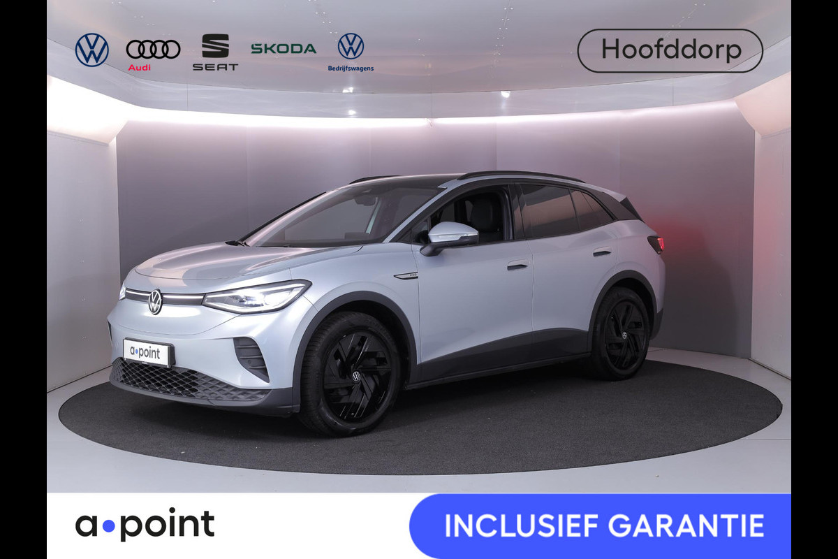Volkswagen ID.4 Pro 77 kWh 204 pk | Navigatie | Panoramadak | Parkeersensoren | Rondomzicht camera | Elektr. voorstoelen met geheugen | Head-up display | Matrix LED koplampen |