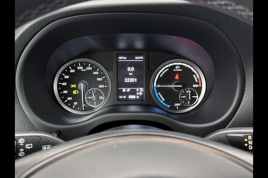 Mercedes-Benz eVito Extra Lang 66 kWh DC 5 persoons 266km WLTP Schuifdeur L+R Camera Navigatie Camera Dubbele cabine