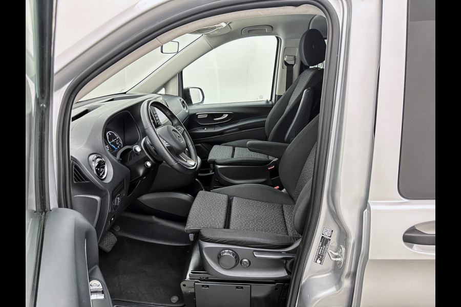 Mercedes-Benz eVito Extra Lang 66 kWh DC 5 persoons 266km WLTP Schuifdeur L+R Camera Navigatie Camera Dubbele cabine