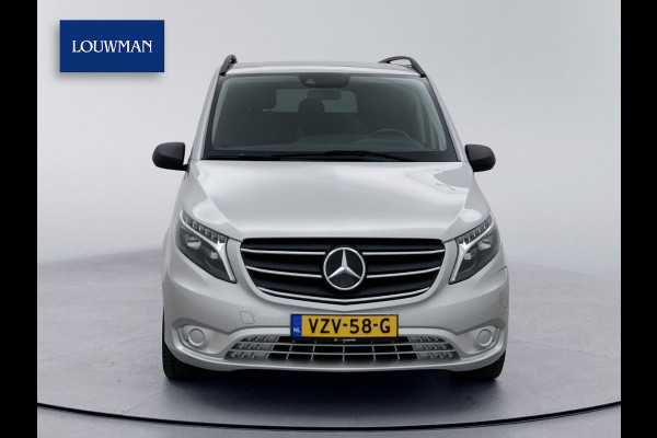Mercedes-Benz eVito Extra Lang 66 kWh DC 5 persoons 266km WLTP Schuifdeur L+R Camera Navigatie Camera Dubbele cabine