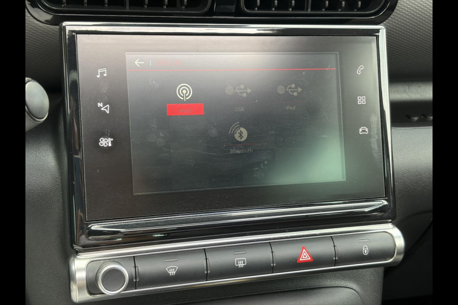 Citroën C3 Aircross 1.2 PureTech S&S Shine D-riem vv in 2024,Draadloze telefoonlader,Carplay,360°Camera,Pano,Navi,Trekhaak,Keyless,PDC V+A,110pk,Dodehoeksensor,Rijstrooksensor,N.A.P,Lm velgen,Apk tot 05-2027