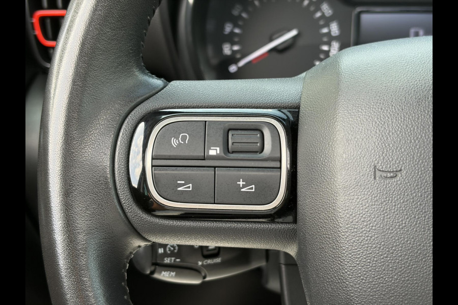 Citroën C3 Aircross 1.2 PureTech S&S Shine D-riem vv in 2024,Draadloze telefoonlader,Carplay,360°Camera,Pano,Navi,Trekhaak,Keyless,PDC V+A,110pk,Dodehoeksensor,Rijstrooksensor,N.A.P,Lm velgen,Apk tot 05-2027