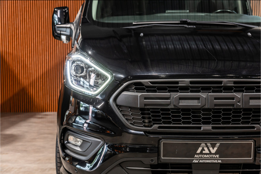 Ford Transit Custom 300 2.0 TDCI L2H1 | Raptor Edition | L+R Schuifdeur | CarPlay | Camera | Trekhaak | Stoelverwarming | PDC V+A | Lane Assist | Nieuwe APK