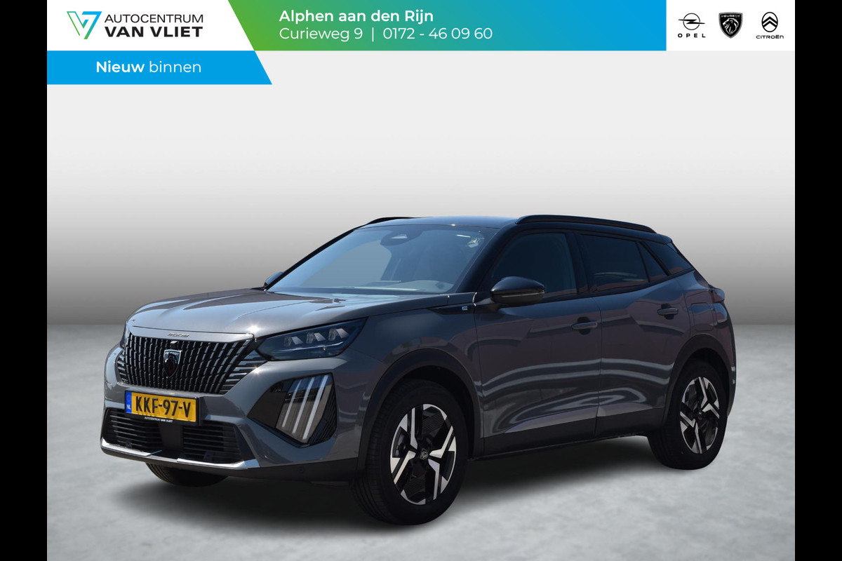 Peugeot e-2008 EV GT Avantage 54 kWh Warmtepomp l Alcantara interieur l 360 camera l Navigatie l adaptive cruise control