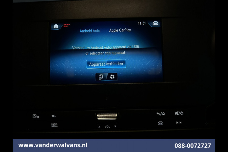 Mercedes-Benz Sprinter 317 CDI 170pk L3H2 Euro6 Airco | Apple Carplay | Cruisecontrol | Stoelverwarming Android Auto, Parkeersensoren, Bijrijdersbank