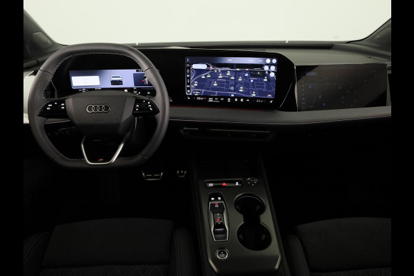 Audi Q4 e-tron S edition quattro performance 82 kWh 340pk | Panoramadak | 1 inch Lichtmetalen velgen | Akoestisch glas | Head up Display | Elek.verst.best.stoel geheugen | Lederen bekleding