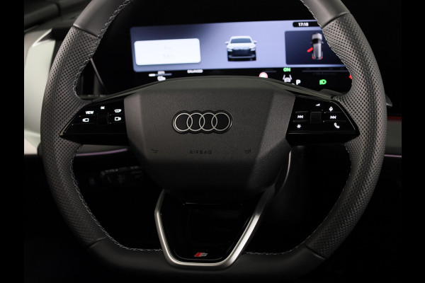 Audi Q4 e-tron S edition quattro performance 82 kWh 340pk | Panoramadak | 1 inch Lichtmetalen velgen | Akoestisch glas | Head up Display | Elek.verst.best.stoel geheugen | Lederen bekleding