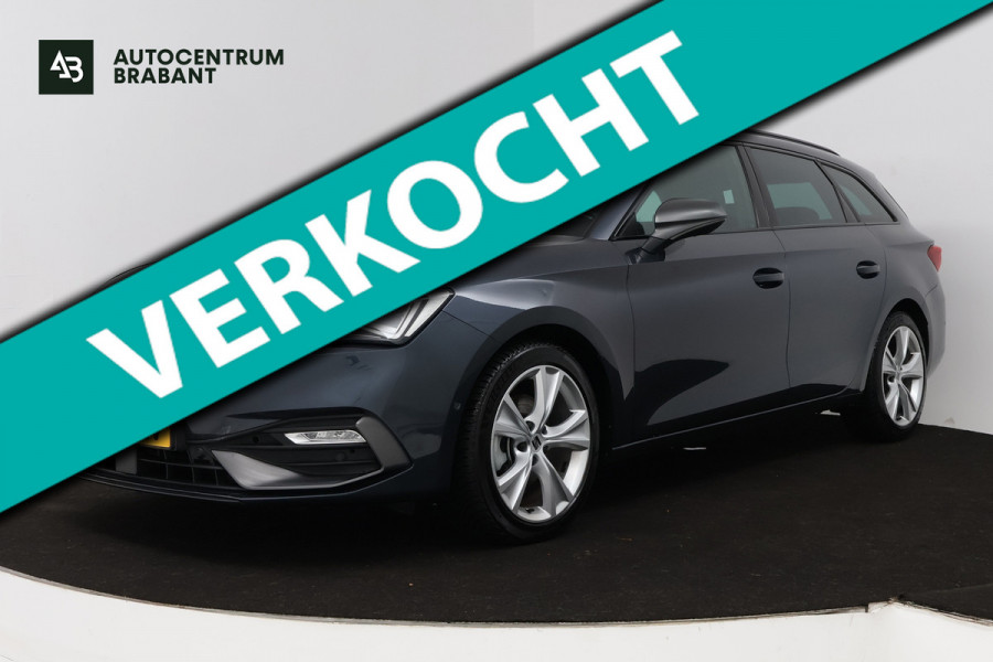 Seat Leon Sportstourer 1.5 eTSI FR Launch Edition (DIGITALE COCKPIT, NAVIGATIE, CRUISE CONTROL ADAPTIEF, PARKEERSENSOREN)