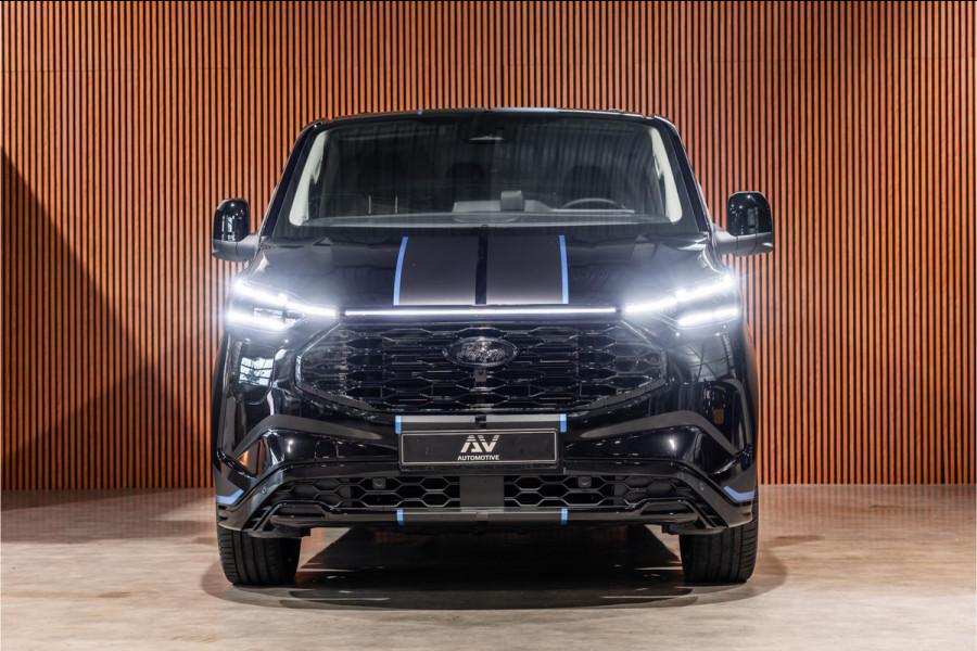 Ford E-Transit Custom 340 L2H1 Sport 71 kWh | Driving Assistant | 360 Camera | DSS LED | B&O | L+R Schuifdeur | CarPlay | Navigatie | 3-Zitter | Elek stoelen