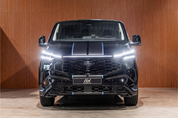 Ford E-Transit Custom 340 L2H1 Sport 71 kWh | Driving Assistant | 360 Camera | DSS LED | B&O | L+R Schuifdeur | CarPlay | Navigatie | 3-Zitter | Elek stoelen