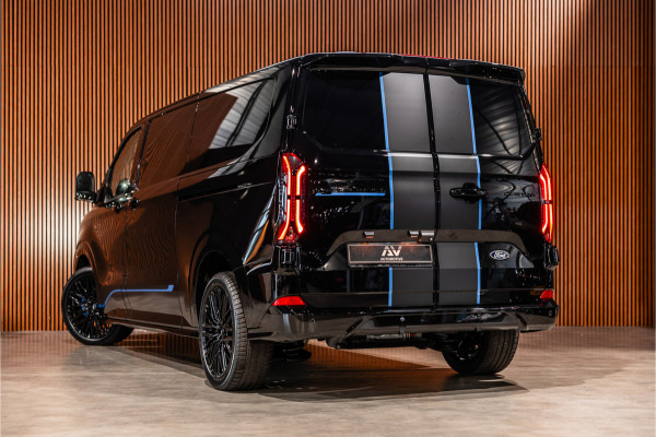 Ford E-Transit Custom 340 L2H1 Sport 71 kWh | Driving Assistant | 360 Camera | DSS LED | B&O | L+R Schuifdeur | CarPlay | Navigatie | 3-Zitter | Elek stoelen