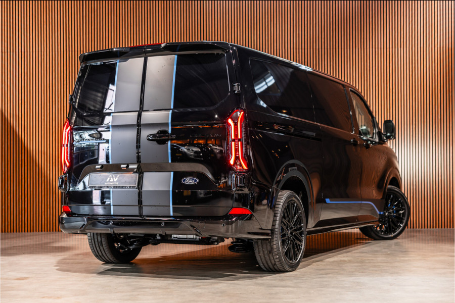 Ford E-Transit Custom 340 L2H1 Sport 71 kWh | Driving Assistant | 360 Camera | DSS LED | B&O | L+R Schuifdeur | CarPlay | Navigatie | 3-Zitter | Elek stoelen