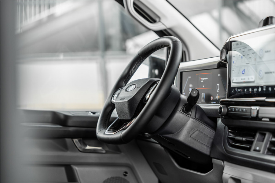 Ford E-Transit Custom 340 L2H1 Sport 71 kWh | Driving Assistant | 360 Camera | DSS LED | B&O | L+R Schuifdeur | CarPlay | Navigatie | 3-Zitter | Elek stoelen