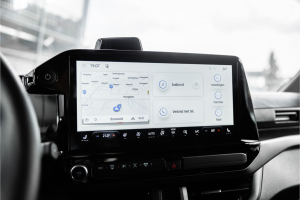 Ford E-Transit Custom 340 L2H1 Sport 71 kWh | Driving Assistant | 360 Camera | DSS LED | B&O | L+R Schuifdeur | CarPlay | Navigatie | 3-Zitter | Elek stoelen