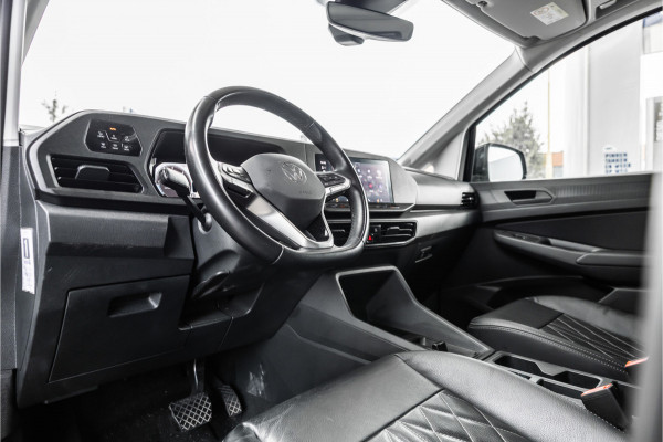 Volkswagen Caddy Cargo Maxi 2.0 TDI | ACC | Camera | Trekhaak | L+R Schuifdeur | CarPlay | Dodehoek detectie | Stoelverwarming | LED | Trekhaak | Lederen bekleding | Sidebars | Betimmering | 18'' Sport velgen | Orig. NL Auto