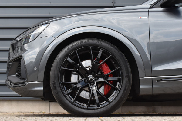 Audi Q8 55 TFSI e Quattro Pro Line S | ACC | RS-Seats | Head-Up | B&O | Softclose | 22'' Wielen | Stuurverwarming | Matrix | Nachtzicht |