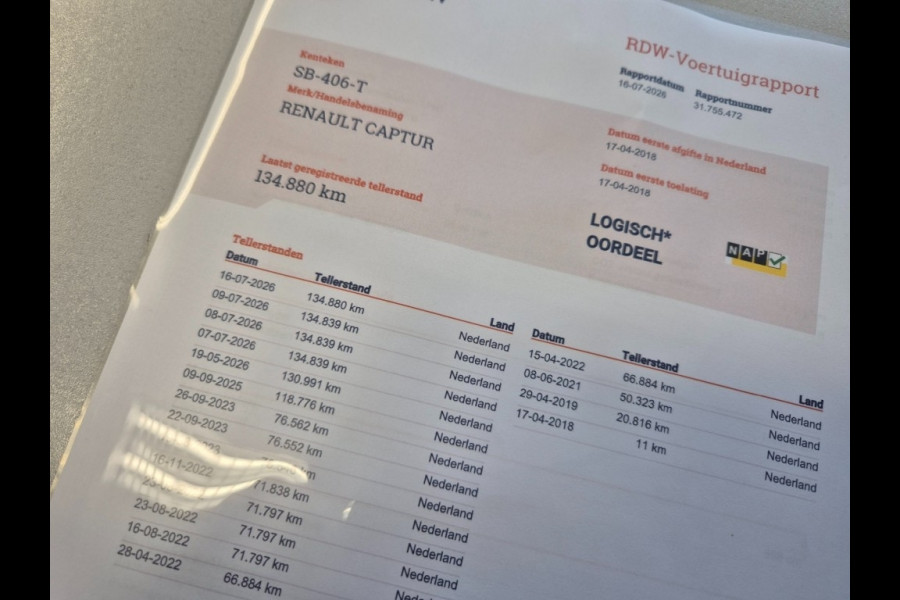 Renault Captur 0,9 TCE Intens Navi/Led/PDC/Camera/Trekhaak /Leder