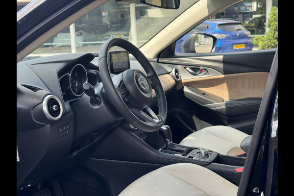 Mazda CX-3 2.0 SkyActiv-G 121 Luxury | Leder Pakket, Carplay/Android, Camera, Stoelverw., Cruise | Dealeronderhouden |
