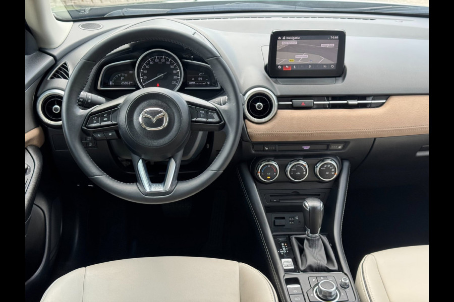 Mazda CX-3 2.0 SkyActiv-G 121 Luxury | Leder Pakket, Carplay/Android, Camera, Stoelverw., Cruise | Dealeronderhouden |