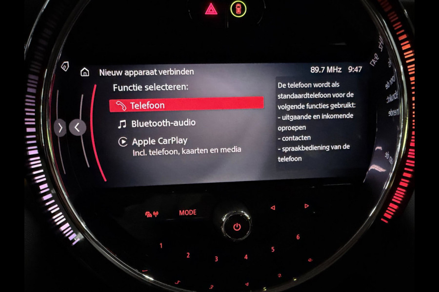 MINI 3-deurs 1.5 Cooper BLACK-EDITION 136PK 17''DAB/ NAVI/CRUISE/ECC/PDC/CARPLAY/SPORTSTOELEN///