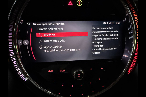 MINI 3-deurs 1.5 Cooper BLACK-EDITION 136PK 17''DAB/ NAVI/CRUISE/ECC/PDC/CARPLAY/SPORTSTOELEN///