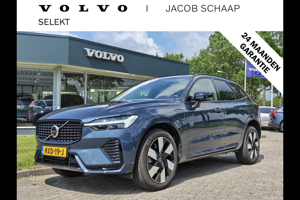 Volvo XC60 T8 AWD 455PK Plug-in hybrid Ultra Dark | Pano dak | Head Up Display | 360 Camera | ACC | Pilot Assist | Harman & Kardon | Keyless |