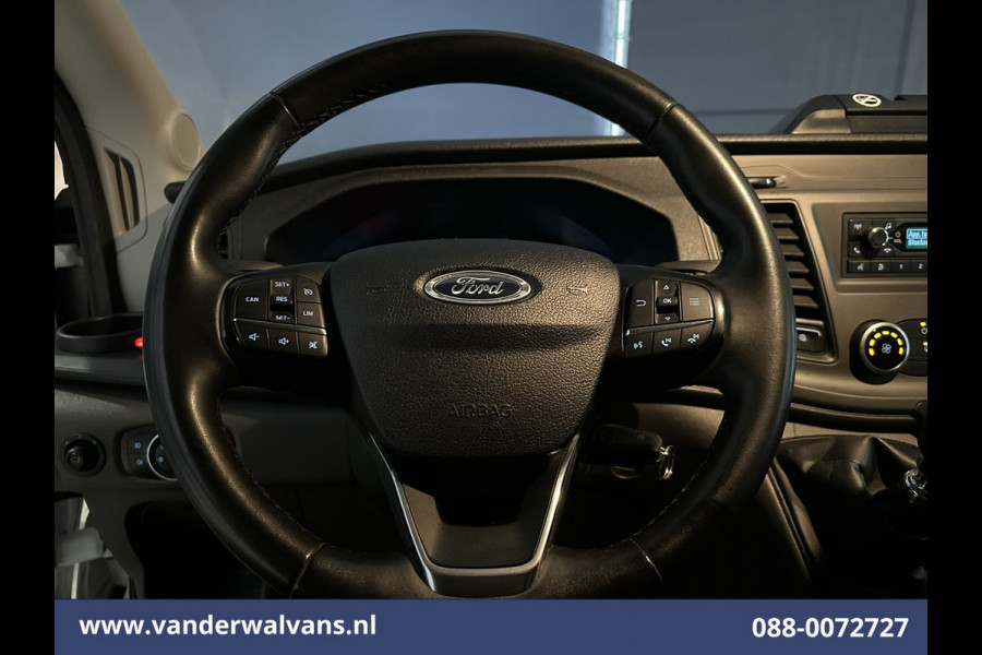 Ford Transit 2.0 TDCI 161pk Bakwagen Laadklep Euro6 Airco | Cruisecontrol | Verwarmde voorruit Bijrijdersbank, 940kg laadvermogen, zijdeur mogelijk 1750 ex btw meerprijs